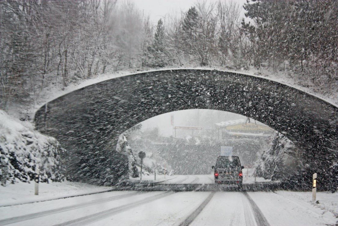 autorijden in de winter