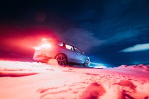 rijden in sneeuw